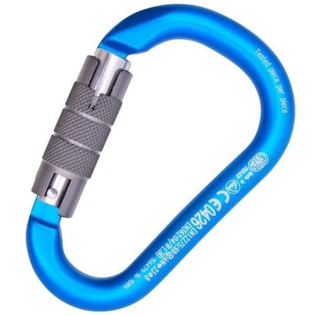 Kong Usa 110 mm Length, 22.5 mm Gate Opening, Aluminum Alloy, Cyan/Polished/Grey 787MM0BDBKK